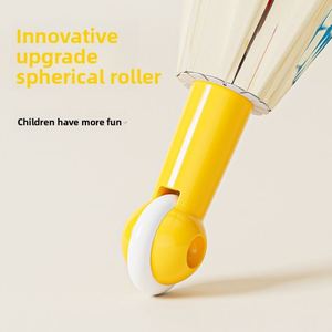 Parapluie pour enfants à motif de dessin animé en gros ; Conception de protection des mains sécurisée avec roulettes ; Parapluie à tige droite ; Résistant aux UV - Product Image 3