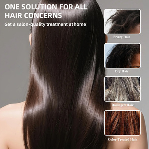 <span class=keywords><strong>Mascarilla</strong></span> hidratante para el cabello con aceite de argán orgánico natural para alisar el brillo y reparar el cabello dañado para hombres y mujeres de uso diario - Product Image 5