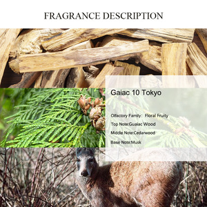 ARÔME UNIQUE Huile de parfum Gaiac 10 Tokyo, huile de parfum hautement concentrée, longue durée, parfum de luxe, huile essentielle de musc de marque célèbre - Product Image 2