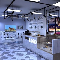 2024 extérieur préfabriqué Restaurant restauration rapide luxe Mobile expédition conteneur café Snack Bar modulaire Restaurant hôtel de luxe