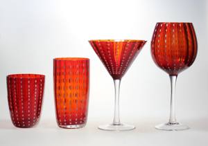 SXGC squisito Design moderno vortica punti blu <span class=keywords><strong>rosa</strong></span> verde colorato di vino rosso <span class=keywords><strong>vetro</strong></span> trasparente gambizzato <span class=keywords><strong>calici</strong></span> - Product Image 5