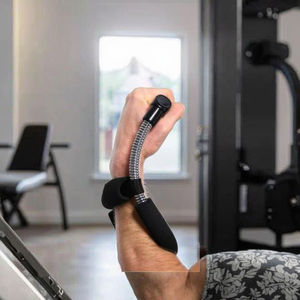 調整可能な手首筋力トレーニング装置男性用パワーリストトレーニンググリップデバイスフィットネススプリングアームストレングストレーニング機器付き - Product Image 3
