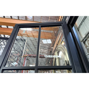 Porte en acier et verre sécurisée pour petits animaux, style Crittall, usage commercial, entrée insonorisée, pour extérieur, hôtel, villa - Product Image 6