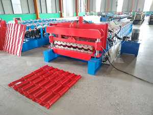 DX28-205-820 kreisförmige Bogen glasierte Fliesen rolle, die Maschine bildet - Product Image 2