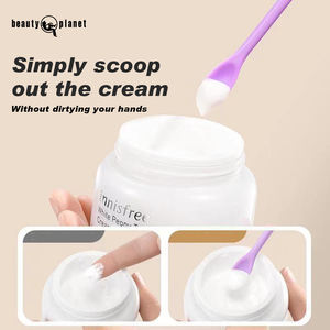 Schoonheidsplaneet Mini Siliconen Schraper Voor Epoxy Kunst Gieten 3-formaat Dubbele Kop Schraper En Lepel Multifunctioneel Herbruikbaar Roeren - Product Image 4