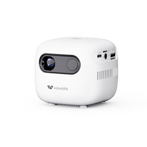Máy chiếu video 3D mini thông minh Wifi Android 9.0, đèn LED di động, máy chiếu mini dùng cho giáo dục, có tùy chọn pin 2.4G - Product Image 4