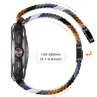 Bracelet en nylon tissé à haute élasticité avec boucle magnétique pour Samsung Watch Ultra1/2 47 mm, bracelet de sport pour Samsung Watch 9 8