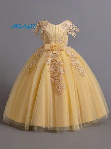 Abito da Principessa <span class=keywords><strong>per</strong></span> Ragazze 8-12 Anni, Stile Formale <span class=keywords><strong>per</strong></span> <span class=keywords><strong>Capodanno</strong></span>, Compleanno, Matrimonio, Celebrazioni, Natale, Vestito <span class=keywords><strong>per</strong></span> Feste <span class=keywords><strong>per</strong></span> Bambine - Product Image 5