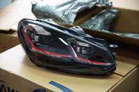Nouvel ensemble de phares AOKEDING à 6 feux pour Volkswagen Golf 6 (2009-2012) 12V 25W Kit de mise à niveau