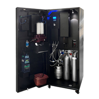 Distributeur automatique intelligent GS Combo WiFi pour cartes de crédit, boissons personnalisées, cocktails, vins, sodas, eaux pétillantes, bouteilles, verres, bières, avec écran LCD et SDK