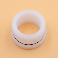Roulement à billes POM avec trou de positionnement de la bague intérieure étendue et billes en verre pour équipement de précision