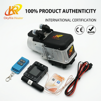 OkyRie 12V 5KW Chauffe-eau diesel en aluminium avec garantie d'un an pour les systèmes de climatisation de camions, caravanes, bateaux et voitures - Neuf