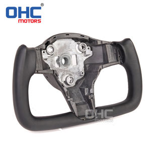 พวงมาลัยรถยนต์คาร์บอนไฟเบอร์,ปรับแต่งได้พอดีสำหรับ <span class=keywords><strong>Tesla</strong></span> รุ่น Y 3 X <span class=keywords><strong>S</strong></span> Yoke มอเตอร์ OHC - Product Image 3