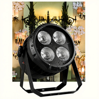 UNOXINE Étanche COB Four-Eye LED Par Light RGBW DMX512 IP65 4x50W Total High CRI 95 pour les parcs à thème et les mariages en plein air