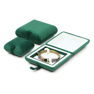 Boîte d'emballage de bijoux rose de luxe personnalisée bijoux vente en gros de bracelets collier boucles d'oreilles boîte de bague d'emballage boîte à bijoux - Product Image 5