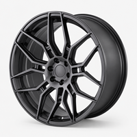 Jantes en alliage d'aluminium de 19, 20, 21, 22 et 23 pouces pour voitures particulières, monobloc forgées, 4x100, 4x108, 5x120, 5x112, 5x100, 5x114.3