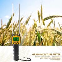 Hidrómetro de grano de soja, probador de humedad de maíz, medidor de humedad de grano de sésamo Digital, analizador de humedad de cebada con transmisión de voz