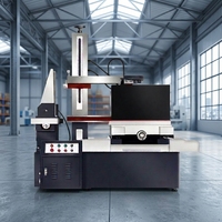Machine de découpe à fil CNC DK7745 stable, équipement de traitement des métaux de précision pour la fabrication de composants en alliage sur mesure