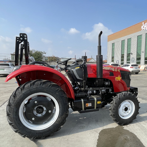 Trang trại teactor máy kéo 50hp 60hp 80hp 100HP EPA động cơ máy kéo nhỏ gọn với loader và backhoe - Product Image 5