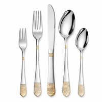 Ensemble de cuillères à soupe en acier inoxydable, finition miroir, résistant à la rouille, passe au lave-vaisselle, pour mariage, restaurant, hôtel, restauration, vente en gros