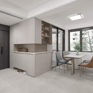 Rotoli <span class=keywords><strong>di</strong></span> Carta da Parati Moderna Minimalista Nordica con Foresta e Alci Dipinti a Mano, Sfondo Animale per Pannelli Murali TV e Divano - Product Image 4