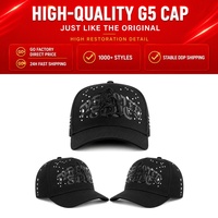 Nouvelles casquettes de baseball 2026 de créateur OEM ODM en stock avec puces NFC G5, ensemble complet, casquettes Gorra Beard Hats Muerto Mz, logo personnalisé Mexicanas
