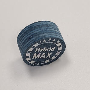 中国制造14毫米蓝色加赞泳池球杆提示高级软/混合最大/抓地力硬日本进口皮革台球球杆提示 - Product Image 5