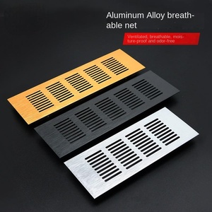 อลูมิเนียมอัลลอยด์ระบายอากาศฝาครอบช่องระบายอากาศตาข่ายตกแต่งสำหรับตู้กระจายความร้อนอุปกรณ์กระจายพลังงาน - Product Image 2