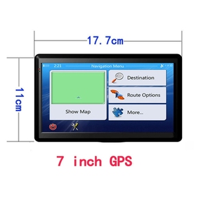 Navigatore GPS per <span class=keywords><strong>Auto</strong></span> da 7 Pollici HD 8G+128M con Schermo Resistivo, Supporto FM / Scheda TF, Specifiche: Mappa Nord America - Product Image 2