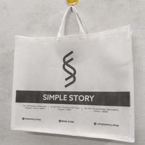 Bolsas con logotipo personalizado de alta calidad, bolsas de mano reutilizables duraderas de diseño personalizado para eventos y promociones de negocios de marca - Product Image 1