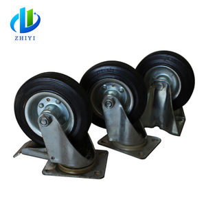 6 Zoll Rollen gerüst rad mit Tests Vierkant schaft für 2-lagige Gerüst räder Gin zum Verkauf - Product Image 2