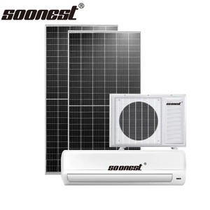 Système de climatisation solaire complet 120V 230V AC, station d'énergie solaire hybride multisplit avec climatiseur, climatisation solaire complète - Product Image 5