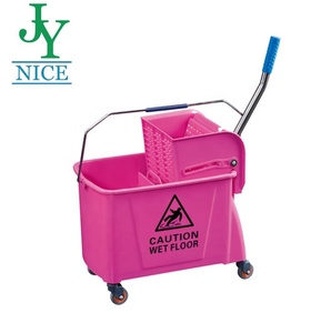 <span class=keywords><strong>Chariot</strong></span> de nettoyage commercial 36L avec presse à serpillière, machine d'extraction d'eau, treuil, <span class=keywords><strong>chariot</strong></span> de nettoyage pour hôtel, <span class=keywords><strong>chariot</strong></span> de nettoyage des sols, <span class=keywords><strong>chariot</strong></span> de protection sanitaire - Product Image 2