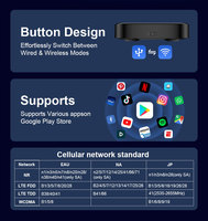 Gt8d Jp 5g Lte Sim Aibox SM6350 TBOX Minimum 1 Order Wireless Carplay TV Ai-box Gt8d+aibox Qualcomm 6350 Android Auto 15 for bmw