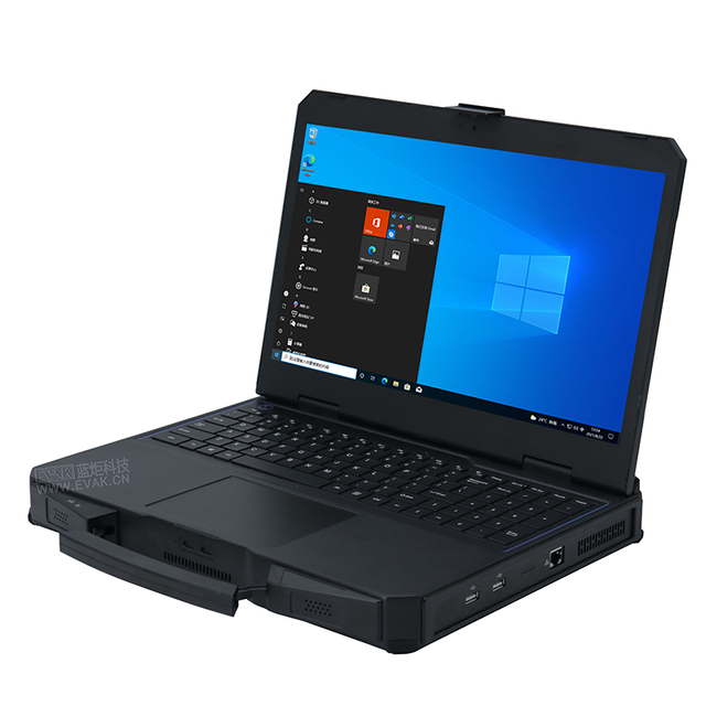 15.6 Inch Ultra Slim Rugged Laptop 12 Core Ruggedized Laptop High Performance Rugged Laptop
