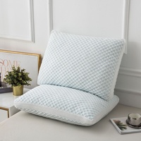 Oreiller carré anti-ronflement en mousse à mémoire de forme pour chambre à coucher