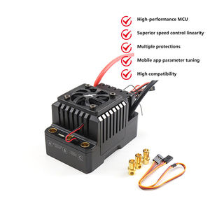 130A Brushless ESC 6-14S Lipo Electronic Speed Controller With Switchable BEC Output For <b>RC</b> Helicopter & <b>RC</b> Fixed Wing Aircraft - Product Image 1