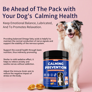 Friandises calmantes OEM pour chiens : Soulagent le stress quotidien, favorisent la relaxation et réduisent l'<span class=keywords><strong>anxiété</strong></span> <span class=keywords><strong>de</strong></span> <span class=keywords><strong>séparation</strong></span> - Product Image 6