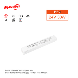 IP20 Indoor 30W/60W/75W/100W/150W/200W Constant Voltage PFC <b>LED</b> Strip <b>Driver</b> Flicker Free 200-240VAC-DC 12V <b>24V</b> <b>LED</b> Power Supply - Product Image 3