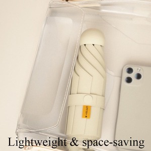 <span class=keywords><strong>Parasol</strong></span> de voyage 5 plis en tube de fer, capsule, avec revêtement noir épaissi, protection UV, double usage soleil et pluie, pour extérieur - Product Image 5