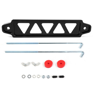 Aluminum Alloy Battery Mounting <b>Bracket</b> Triangular 5 Hole With Hooks And Silicone Pads For Car Modification - Product Image 5