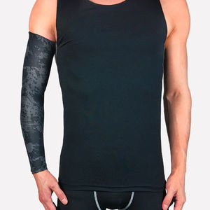 Unisex donna uomo nero Graffiti sublimazione <span class=keywords><strong>Tatoo</strong></span> rapido raffreddamento a secco ciclismo stampa Muslim sport maniche braccio - Product Image 6