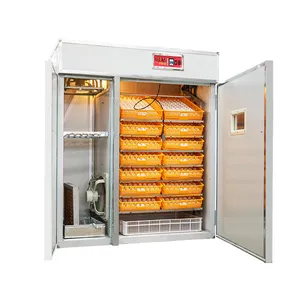 Fully Automatic Hatchery Equipment 2112 Egg Incubator For Chicken Poultry Farm