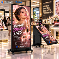 Écran d'affichage LED mobile 3840Hz pour les halls d'hôtels de luxe, les salles d'exposition de marques d'entreprises et les lancements de produits