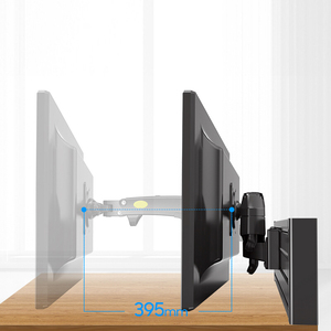 NB North Bayou TV Monitor <span class=keywords><strong>Full</strong></span> <span class=keywords><strong>Motion</strong></span> Partición articulada giratoria para monitores de 17-27 pulgadas con resorte de gas NB M150 - Product Image 3