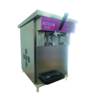 Fabricant de machines à crème glacée Acai, machine à crème glacée molle commerciale pour les cafés