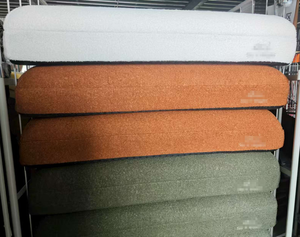 للبيع بالجملة غطاء مخصص دمية قابلة للغسل قابل للإزالة من الكتان مقاوم للماء غزل محايد سرير الكلب رغوة العظام - Product Image 3