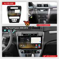 Lecteur multimédia automobile Android AIJALV Apro QLED pour FORD 2010 FUSION, écran tactile, GPS, FM, vidéo MP5, CarPlay universel, DSP automatique