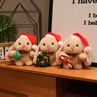 Boneka Plush Baru, Mainan Natal Gajah Penguin Bebek Kuning dan Kelinci Dapat Dipesan Langsung Dari Pabrik.