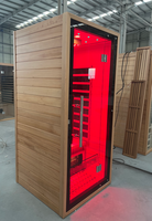 Bak Mandi Spa & Ruang Sauna dengan Fungsi Terapi Merah Sauna Kering Harga Murah untuk satu orang